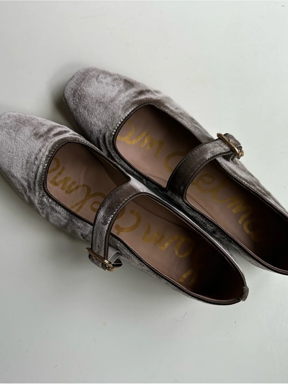 Sam Edelman Velvet Mary Jane Flats